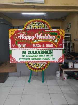 Papan Bunga di Rumah Duka Rs Siloam