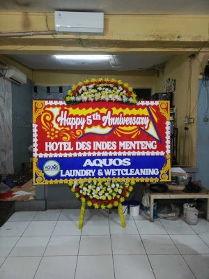 Papan Bunga di Rumah Duka Rs Siloam